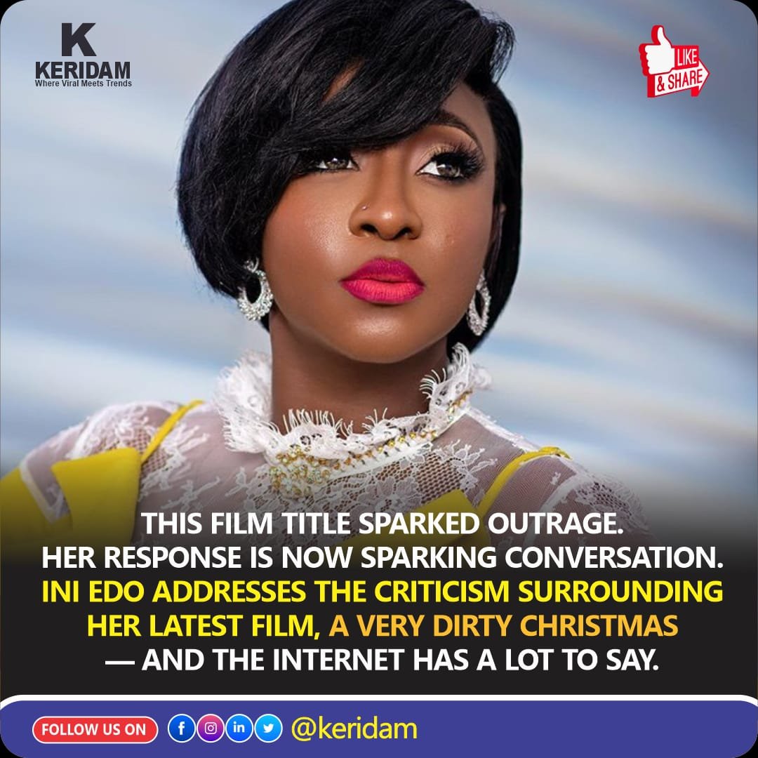 Nollywood actresss ini edo amidst the a very dirty christmas controversy