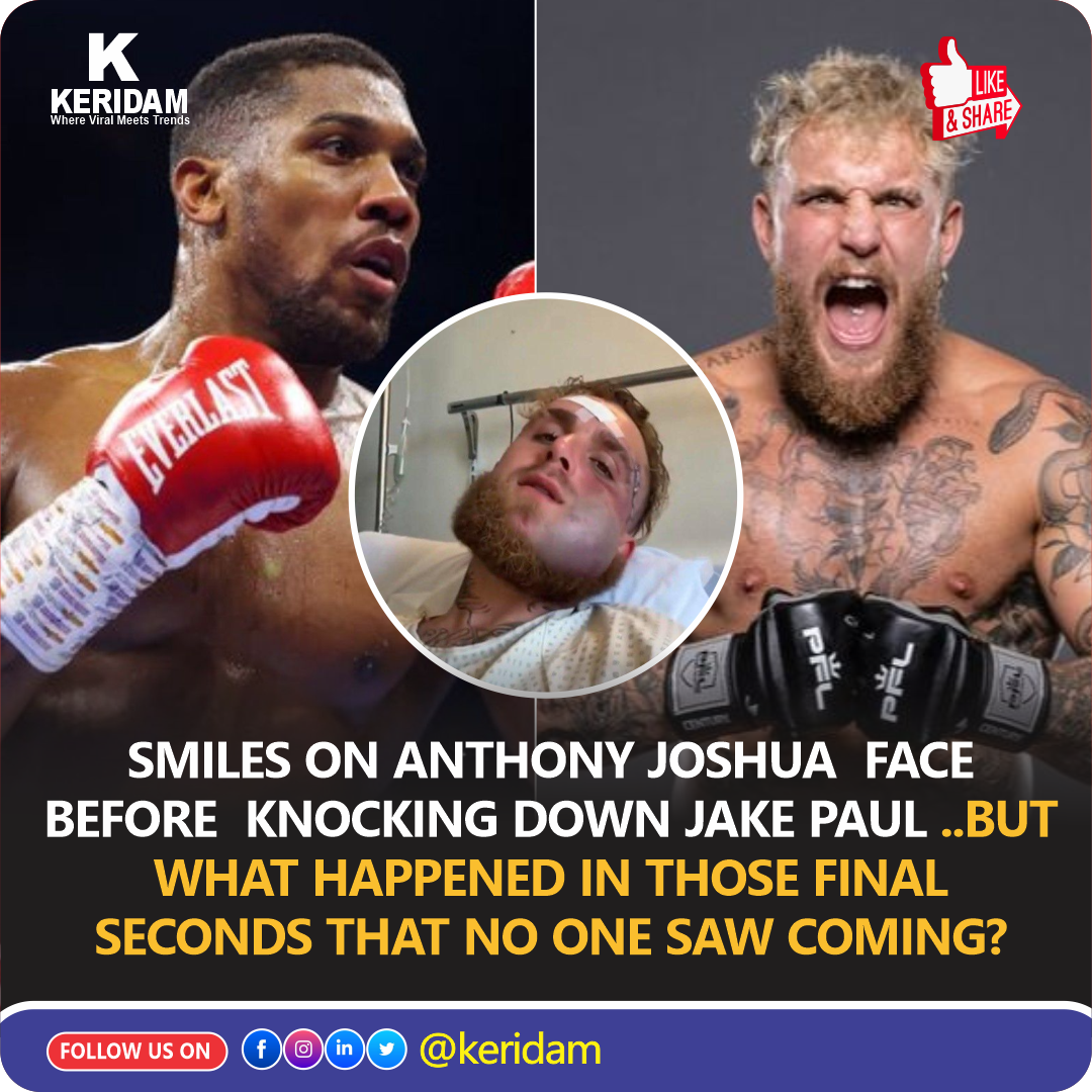 Anthony Joshua vs Jake Paul exchanging punches during their boxing match in the ring Image Title: Anthony Joshua vs Jake Paul boxing match showdown Image Caption: Anthony Joshua and Jake Paul face off in the ring during a highly anticipated fight that shifted from spectacle to serious boxing. Image Description: Anthony Joshua and Jake Paul pictured mid-fight in the boxing ring, a moment that captured the intensity of a bout that began as entertainment and ended as a reality check about the risks of professional boxing.