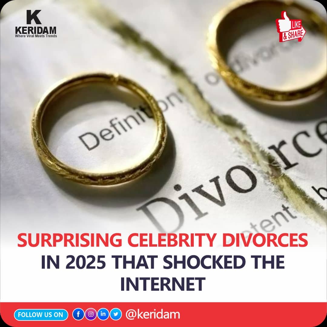 Surprising Celebrity Divorces in 2025 That Shocked the Internet