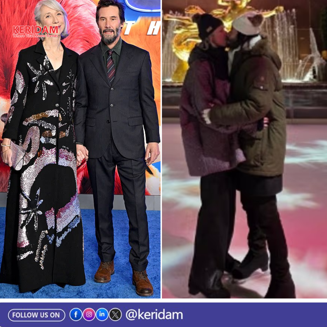 Keanu Reeves rare kiss captured during private romantic date