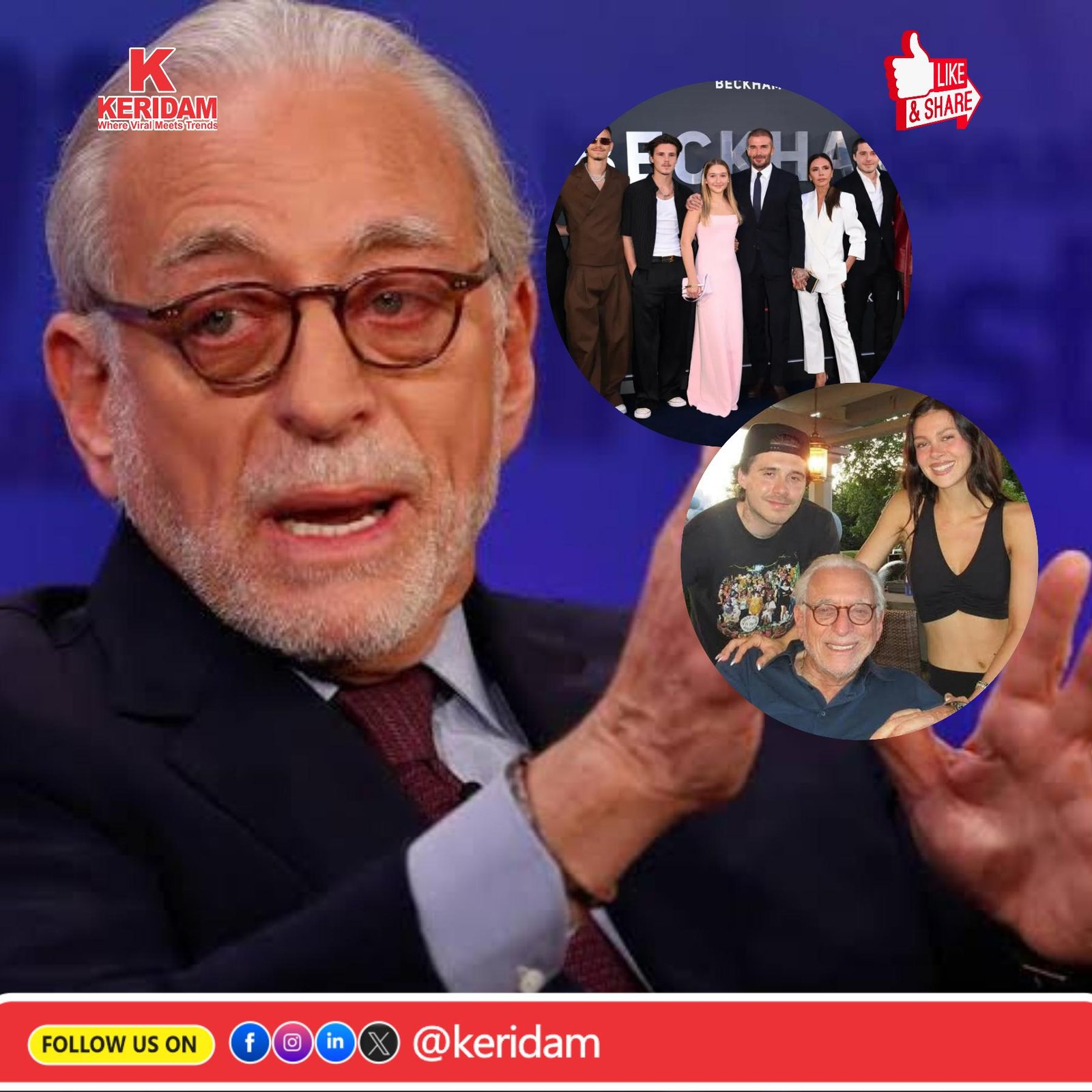 Beckham family feud drama involving Nelson Peltz and ongoing family tension