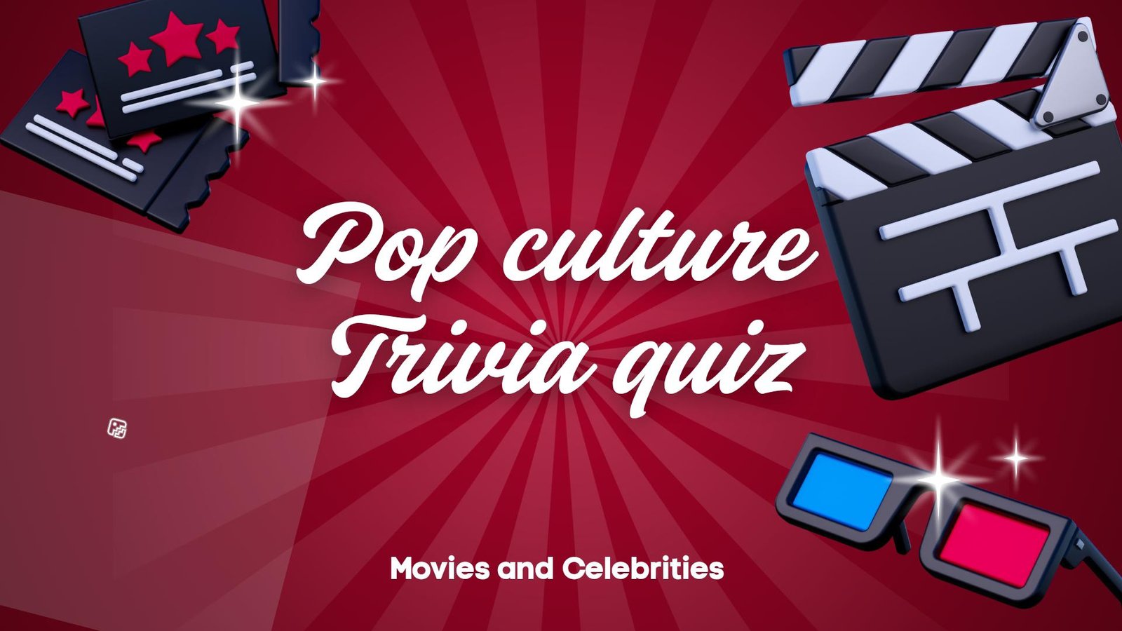 Pop culture trivia quiz